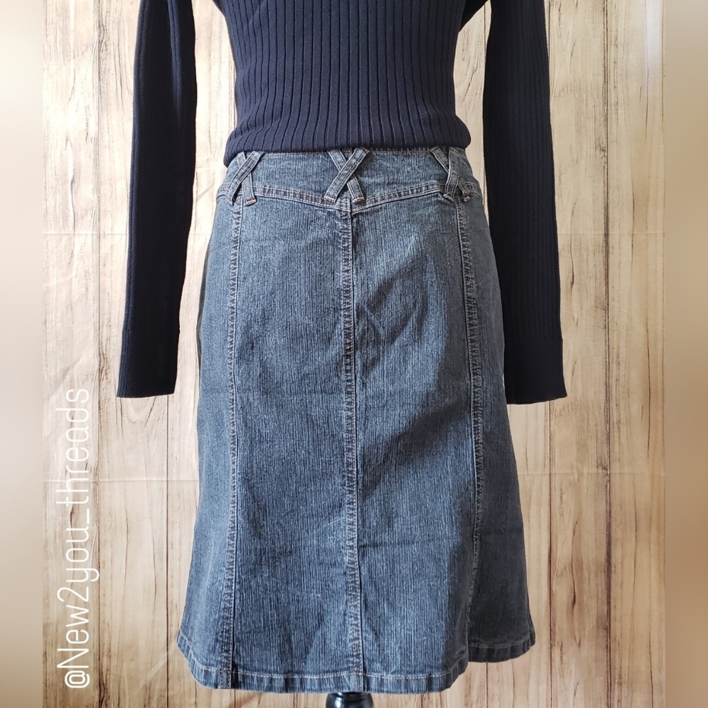 Stephen Hardy Squeeze Vintage Dark Denim Skirt